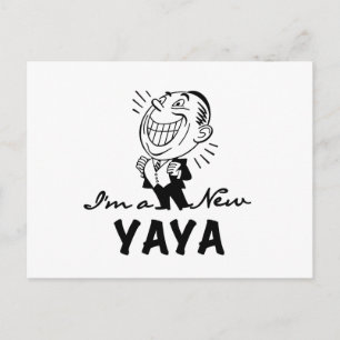 Sömmande New Yaya Tshirts och presenter Vykort