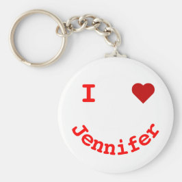 Sömmande Personlig i Ansikte i hjärta Nyckelring