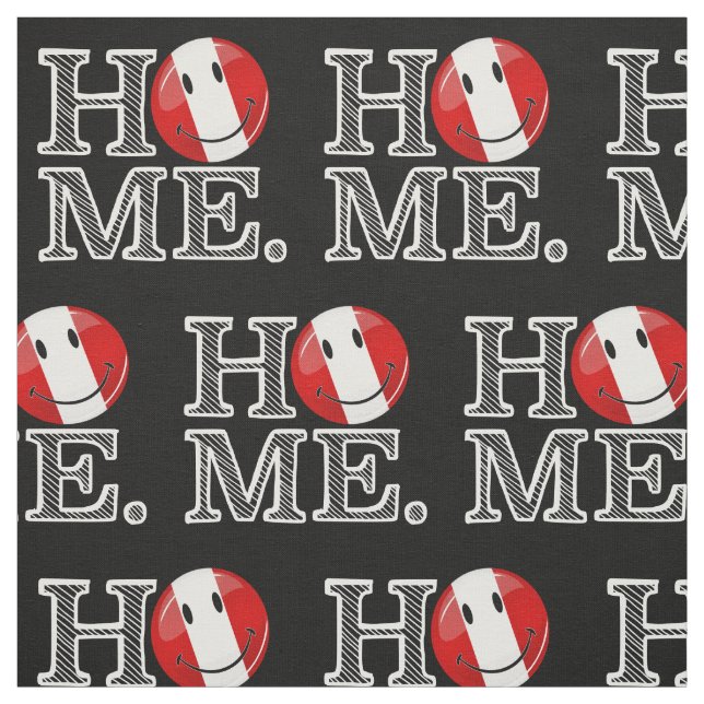 Sömmande peruansk Flagga| Husvarmare Tyg (Provkarta)