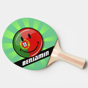 Sömmande portugisiska Flagga Pingisracket