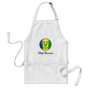 Sömmande Saint Vincent och Grenadinerna-Flagga Förkläde