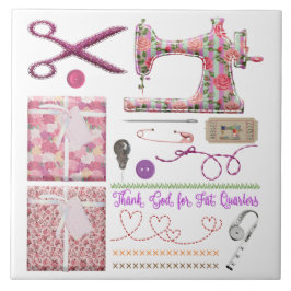 Sömmande sömmerfiske efter sydd maskin kakelplatta