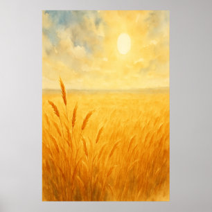 Sommar 1, Fält, Säsong Print Poster
