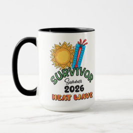 Sommar 26 Värmebölja 15 oz Kaffe Mugg