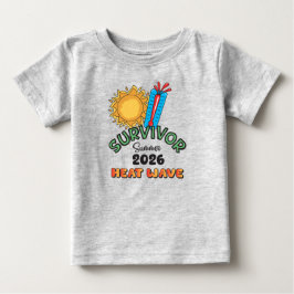Sommar 26 Värmebölja Baby Fin Jersey T-Shirt