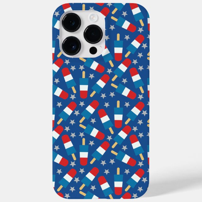 Sommar 4:e juli patriotiska popsicles (Baksida)