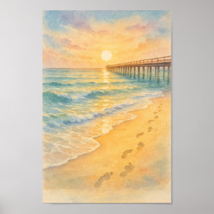 Sommar 8, Golden Tides, Säsong Print Poster