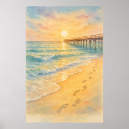 Sommar 8, Golden Tides, Säsong Print Poster