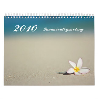 Sommar allt år long, 2010 kalender