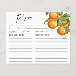 Sommar Apelsin Citron Citrus Bröllopsdusch Recept