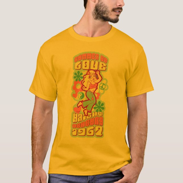 Sommar av kärlek t-shirt (Framsida)
