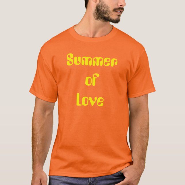 Sommar av T-tröja Groovy Boho för färg för T Shirt (Framsida)