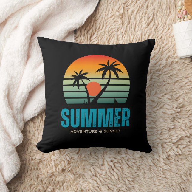 Sommar Äventyr Kudde (Filt)