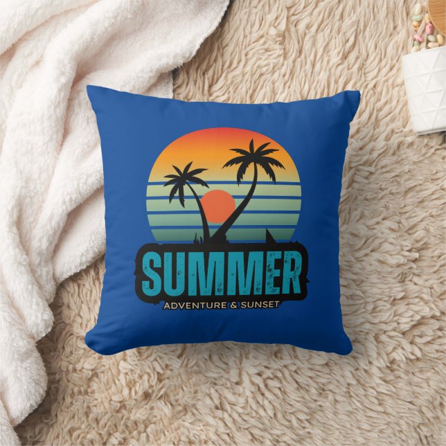 Sommar Äventyr Kudde (Filt)
