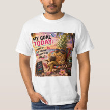 Sommar avkopplande t-shirt