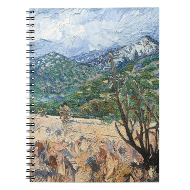 Sommar Backe Hiking Notebook Anteckningsbok (Framsidan)