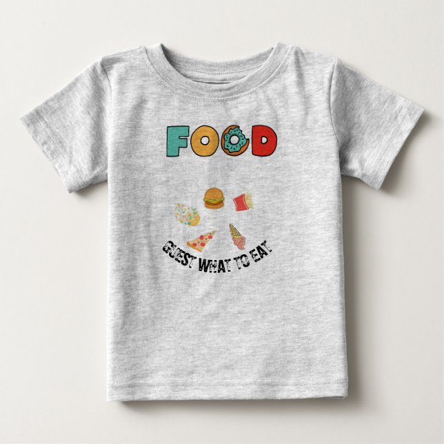  Sommar Barn Småbarn  Grå  T Shirt (Framsida)