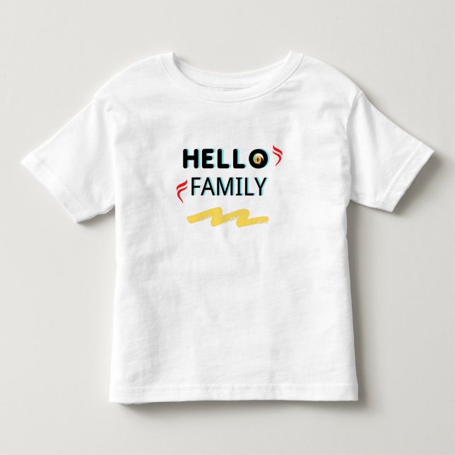 Sommar barnkläder Vit småbarn  T Shirt (Framsida)