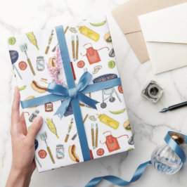 Sommar BBQ Far's Day Backyard Barbecue Grill Presentpapper