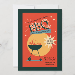 Sommar-BBQ-inbjudan Inbjudningar