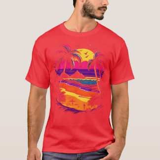 Sommar Beach Älskare 1 T Shirt