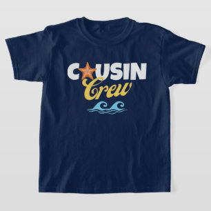 Sommar Beach Cousin Crew Matching T Shirt