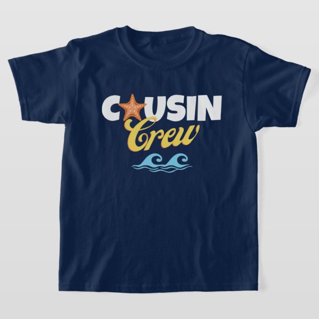 Sommar Beach Cousin Crew Matching T Shirt (Laydown)