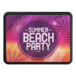 Sommar Beach Party Natt Skydd För Dragkrok