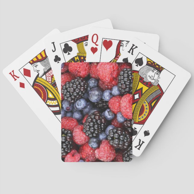 Sommar Berries uppspelningskort Casinokort (Baksidan)