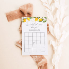 Sommar Bingo Lemon Citrus Möhippa Game