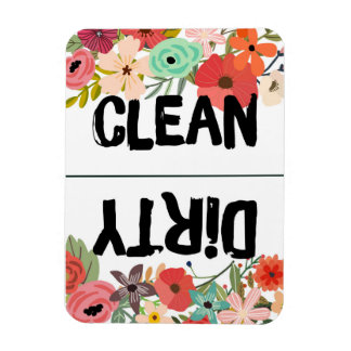 Sommar Blommigt Dishwasher Magnet