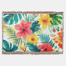 Sommar Bloom Throw Blanket