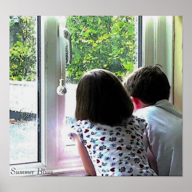 Sommar Blues poster (Framsidan)