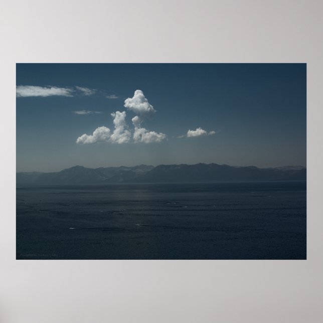 Sommar Blues Print Poster (Framsidan)
