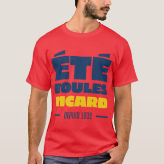 Sommar Boules Ricard vänner T Shirt