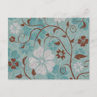 Sommar Breeze Blommigt Collection Vykort