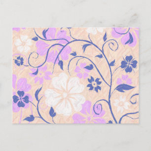 Sommar Breeze Blommigt Collection Vykort