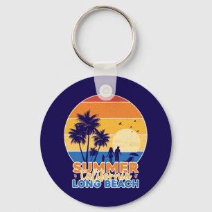 Sommar California Long Beach-66594 Nyckelring