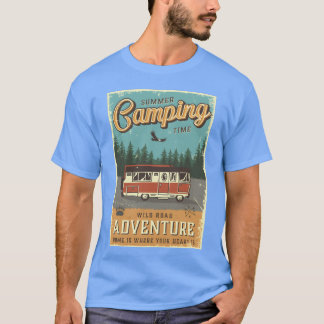 SOMMAR CAMPINGIME vintage T Shirt