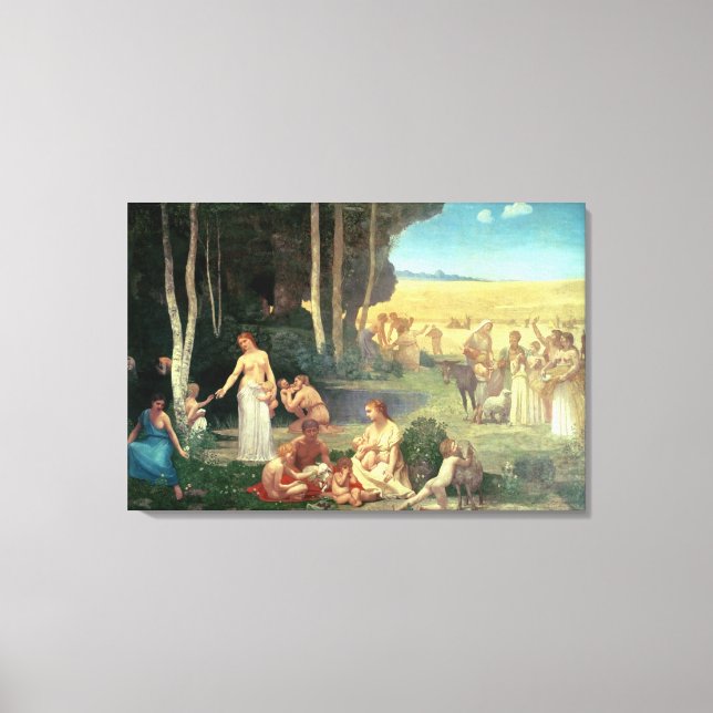 Sommar Canvastryck (Framsida)