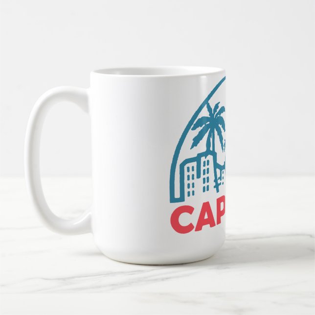 Sommar cape cod-massachusetts  kaffemugg (Vänster)