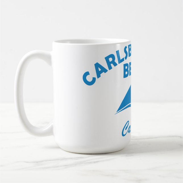 Sommar carlsbad stat- kalifornien  kaffemugg (Vänster)