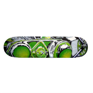 Sommar Chrome Mini Skateboard Bräda 18,5 Cm