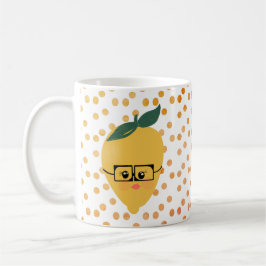 Sommar Citron Citrus Tecknad Kaffemugge Kaffemugg