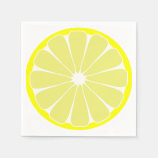 Sommar Citron Frukt Fest Servetter