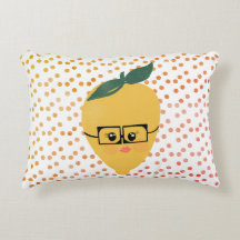 Sommar Citron Serieteckning Handritad Doodle