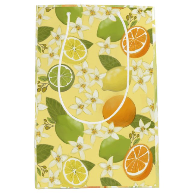 Sommar Citrus and Blommars Gift Bag (Framsidan)