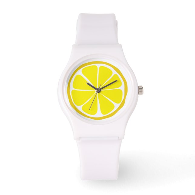 Sommar Citrus Lemon Watch Armbandsur (Framsida)
