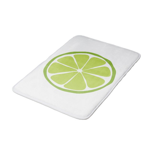 Sommar Citrus Lime Bathmat Badrumsmatta (Vinklad)