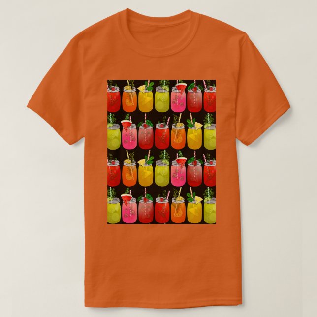 Sommar Cocktails T Shirt (Design framsida)